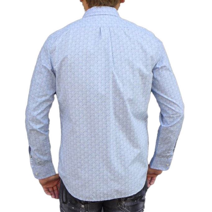 S Dunes メンズ シャツ スリム コンテンポラリー フィット カジュアル コットン 長袖 オフィス ディーゼル