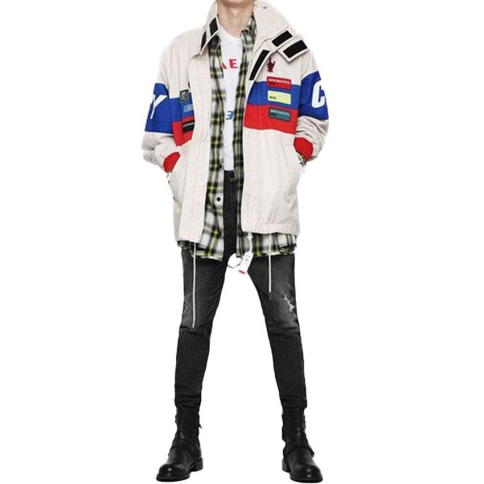 ディーゼル シャツ Machito メンズ オーバーサイズ フィット カジュアル コットン 長袖 スマート オフィス