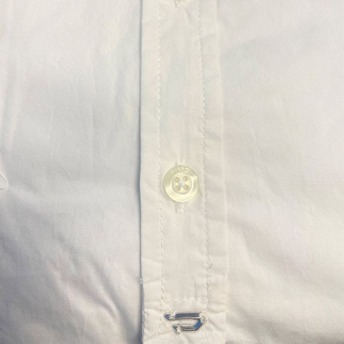 ディーゼル シャツ R Sghei メンズ スリム フィット カジュアル コットン ロングスリーブ アウトウェア ワーク オフィス