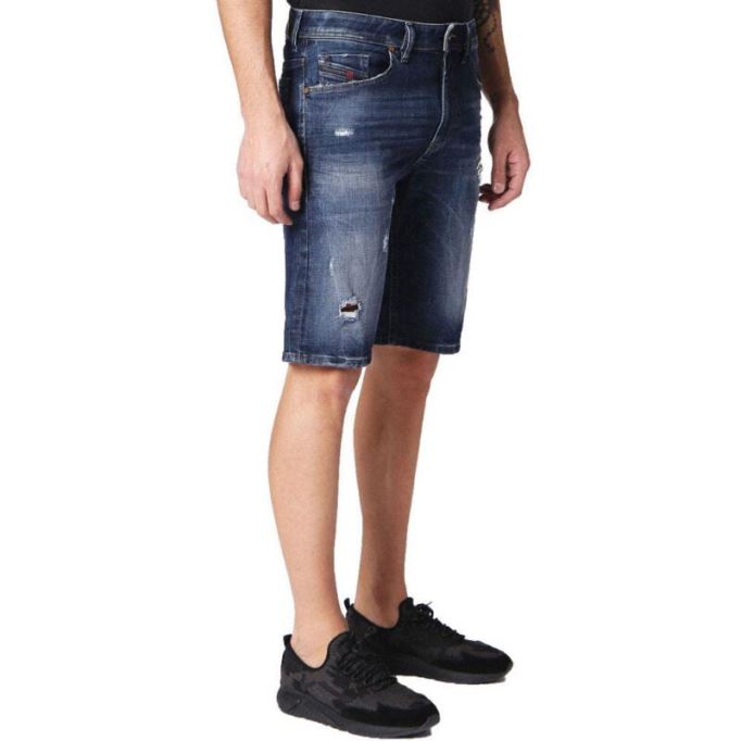 ディーゼル Thoshort 084qt メンズ デニム ジーンズ ショートパンツ サマー カジュアル ビーチ フェード ショーツ