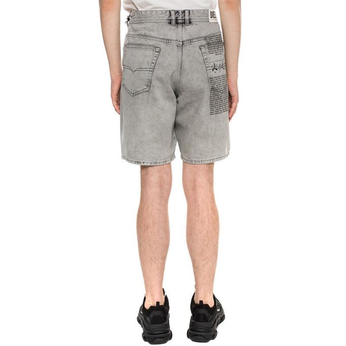 D Willoh 0nawa メンズ デニム ジーンズ ショートパンツ サマーカジュアル ビーチ フェードショーツ ディーゼル