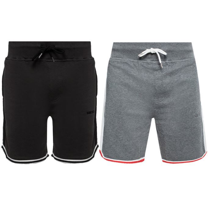 ディーゼル Umlb パン メンズ フリース ジャージー ショーツ カジュアル サマービーチウェア バミューダ S-xl