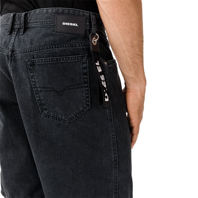 D Willoh メンズ ショートパンツ デニム ジーンズ サマーカジュアル コットンビーチウェア ルーズフィット ディーゼル