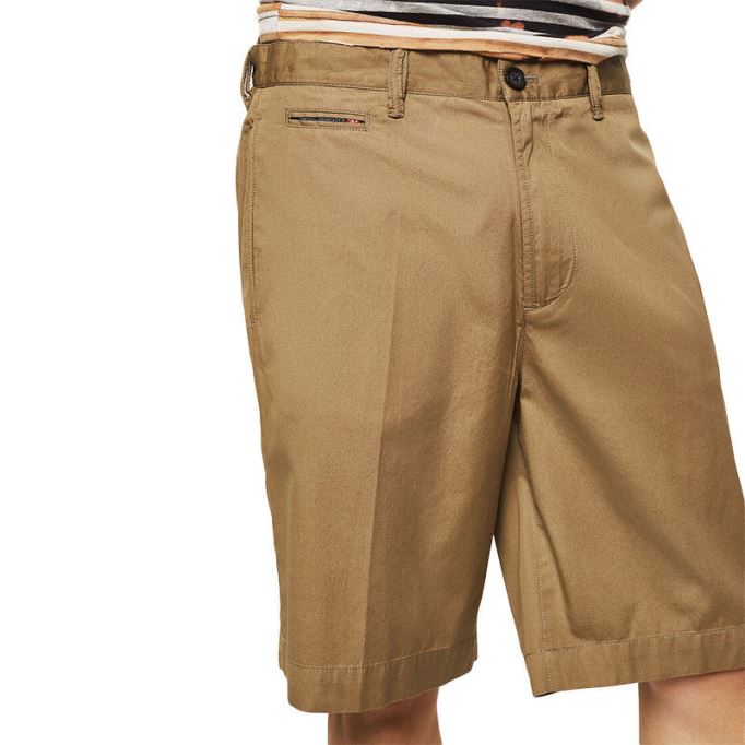 ディーゼルピーホールショー オガウイ メンズ チノショーツ レギュラーフィット サマーカジュアル ハーフパンツ