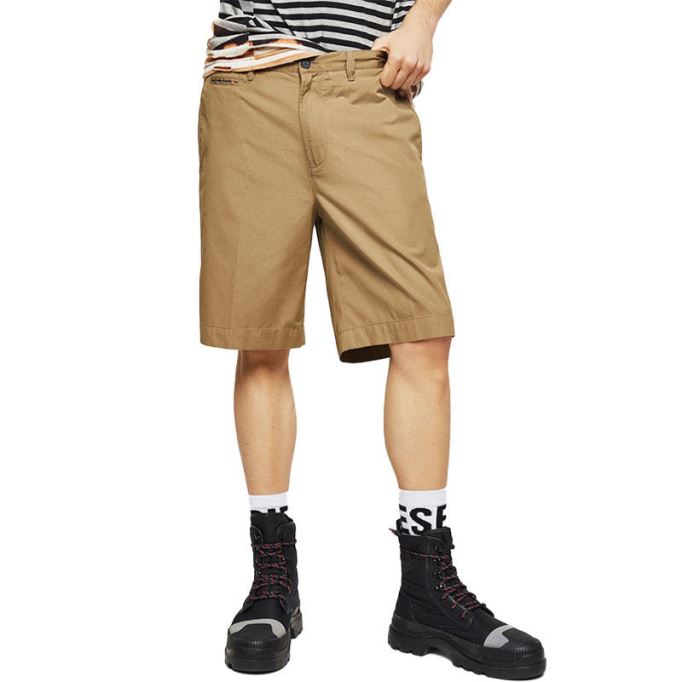 ディーゼルピーホールショー オガウイ メンズ チノショーツ レギュラーフィット サマーカジュアル ハーフパンツ