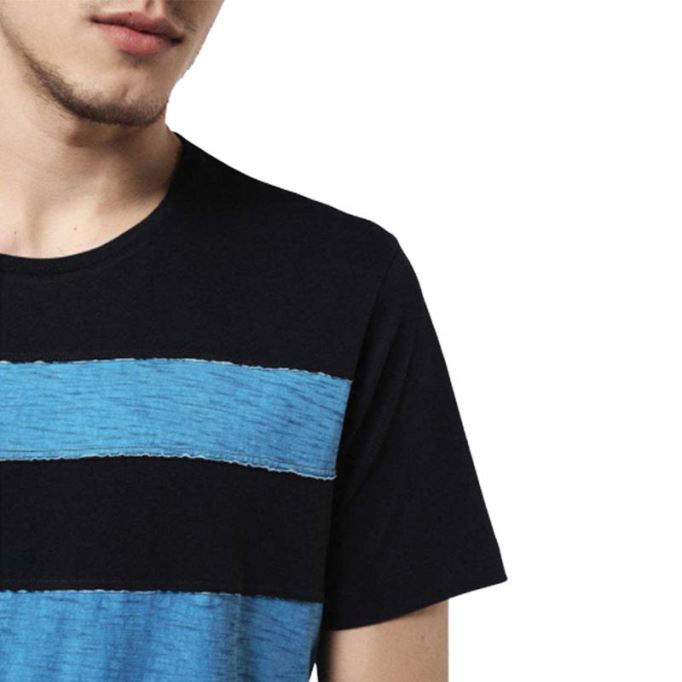 T Ewell メンズ Tシャツ レギュラーフィット クルーネック 半袖 カジュアル サマー ティー ディーゼル