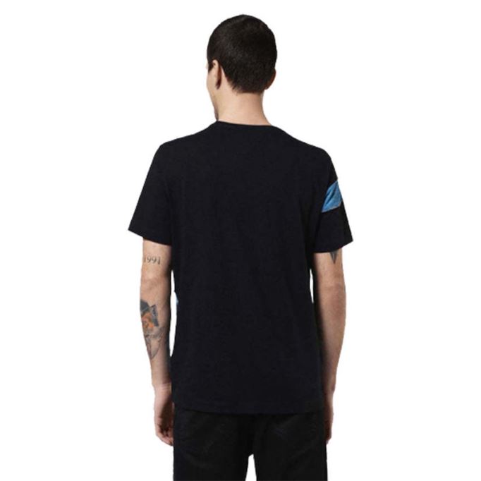 T Ewell メンズ Tシャツ レギュラーフィット クルーネック 半袖 カジュアル サマー ティー ディーゼル