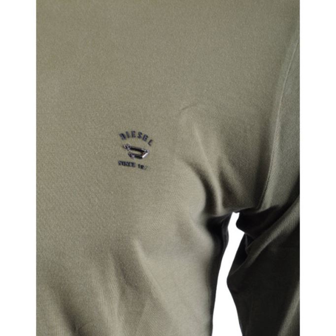 ディーゼル T メレティオス メンズ Tシャツ クルーネック 長袖 カジュアル 生き抜く コットン Tシャツ