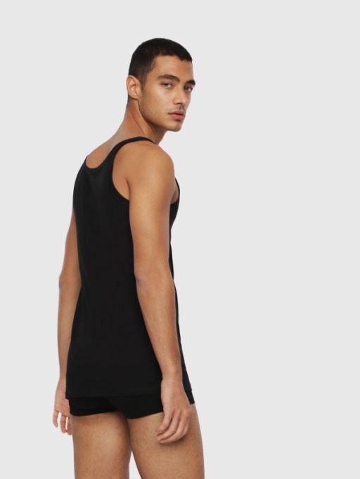 ディーゼル ベール シングル メンズ タンクトップ ジム マッスル ボディービル ノースリーブ ベスト 1 パック グレー/ホワイト/ブラック