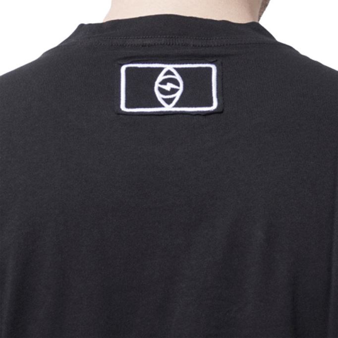 T ウォレス Sg メンズ Tシャツ 半袖 クルーネック カジュアル 夏 黒 Tシャツ ディーゼル