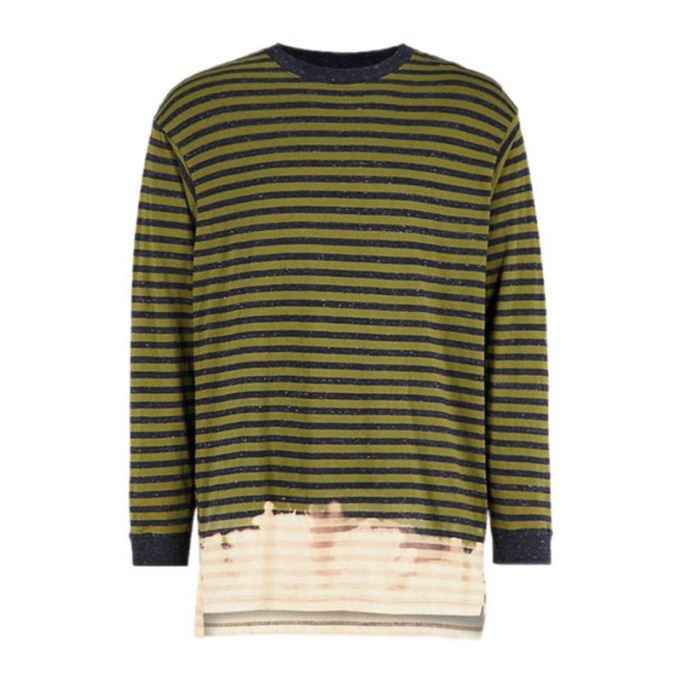 ディーゼル T ヘイロー メンズ Tシャツ クルーネック カジュアル コットン ロングスリーブ サマーtシャツ