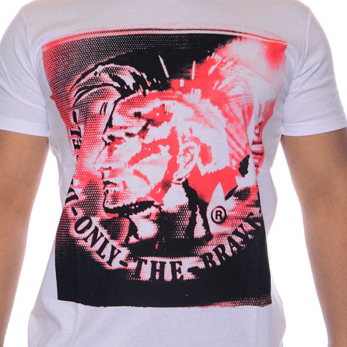 T9 Mohican 0w91b メンズ Tシャツ クルーネック 半袖 カジュアル コットン Tシャツ ディーゼル