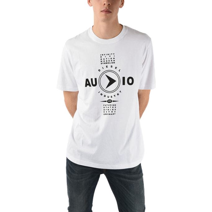 T Just Y2 メンズ Tシャツ 半袖 クルーネック Tシャツ 夏 カジュアル トップス ディーゼル