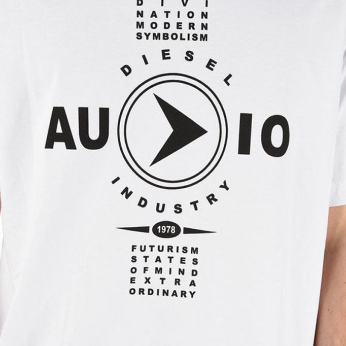 T Just Y2 メンズ Tシャツ 半袖 クルーネック Tシャツ 夏 カジュアル トップス ディーゼル