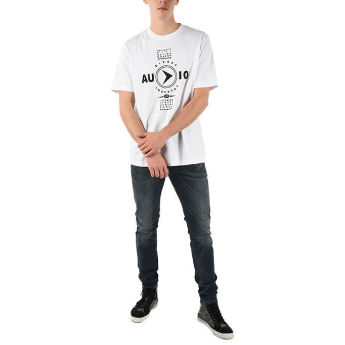 T Just Y2 メンズ Tシャツ 半袖 クルーネック Tシャツ 夏 カジュアル トップス ディーゼル