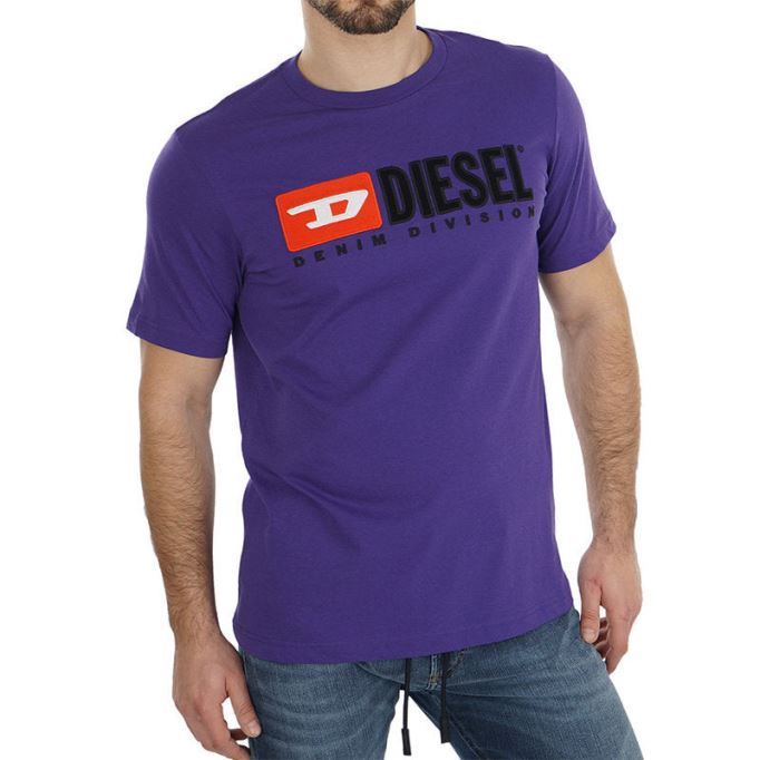 T Just Division メンズ Tシャツ 半袖 クルーネック トップス カジュアル サマーティー ディーゼル