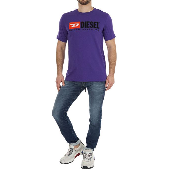 T Just Division メンズ Tシャツ 半袖 クルーネック トップス カジュアル サマーティー ディーゼル