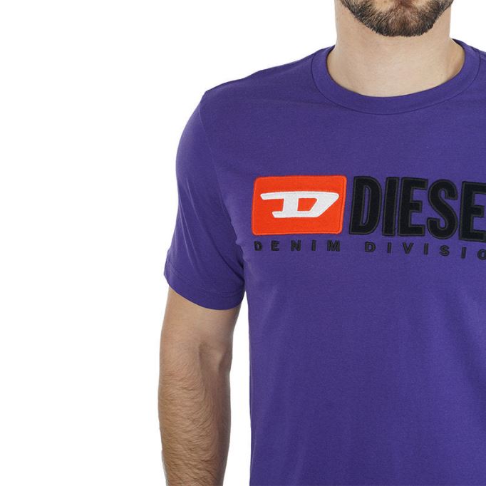 T Just Division メンズ Tシャツ 半袖 クルーネック トップス カジュアル サマーティー ディーゼル