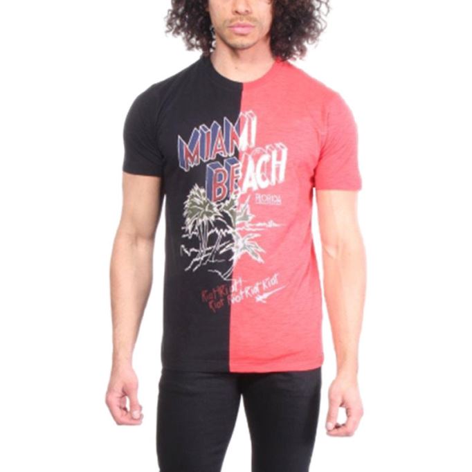 ディーゼル T ジョーン メンズ Tシャツ クルーネック グラフィック プリント カジュアル コットン サマーティー