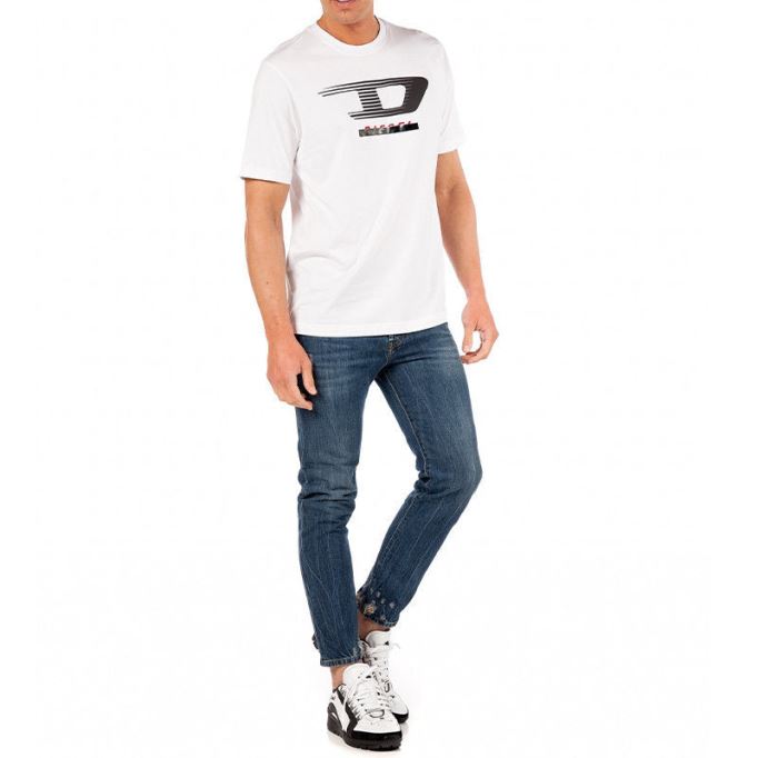 T Just Y4 メンズ Tシャツ クルーネック 半袖 カジュアル コットン ティー ディーゼル