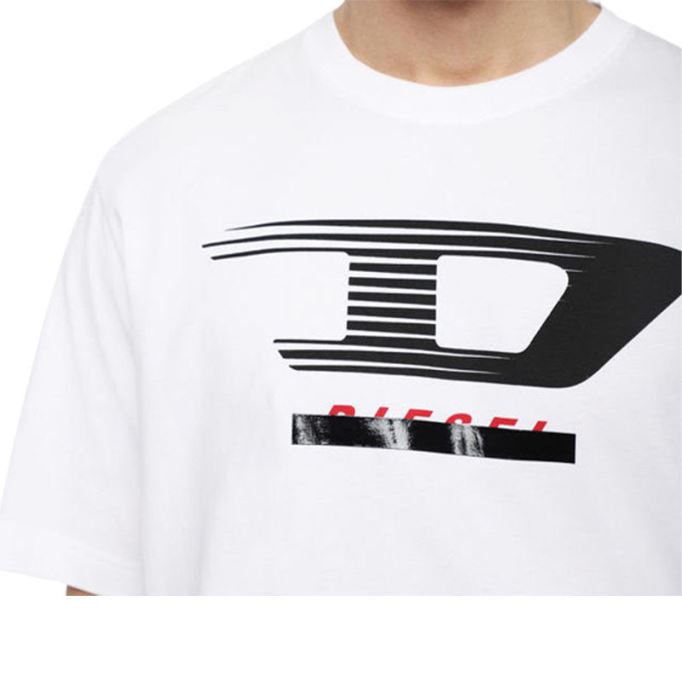 T Just Y4 メンズ Tシャツ クルーネック 半袖 カジュアル コットン ティー ディーゼル