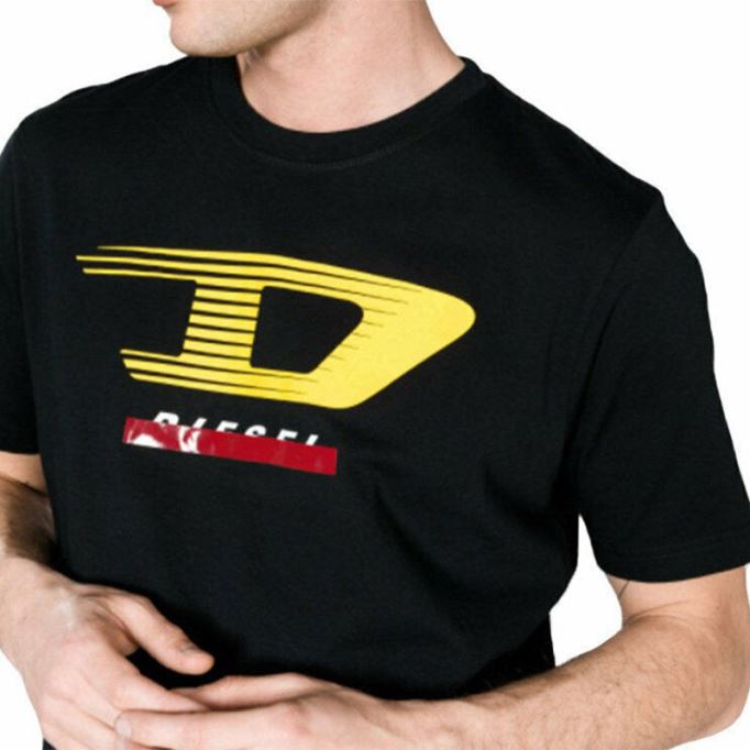 T Just Y4 メンズ Tシャツ クルーネック 半袖 カジュアル コットン ティー ディーゼル