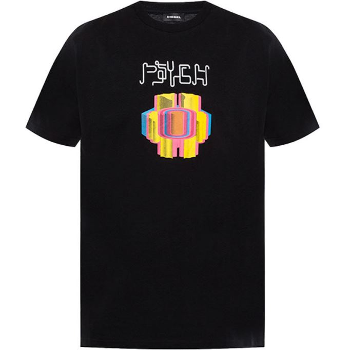 ディーゼル T ジャスト Y6 メンズ Tシャツ 半袖クルーネックカジュアルサマーコットン Tシャツ