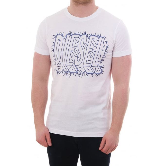 T ディエゴ Sl メンズ Tシャツ 半袖 クルーネック カジュアル サマー コットン Tシャツ ディーゼル