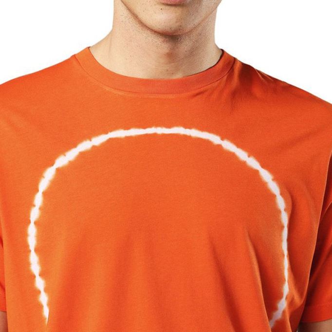 T Cereck メンズ Tシャツ クルーネック レギュラー フィット ソフト コットン サマーカジュアル ティー ディーゼル ブラック/レッド/ブルー