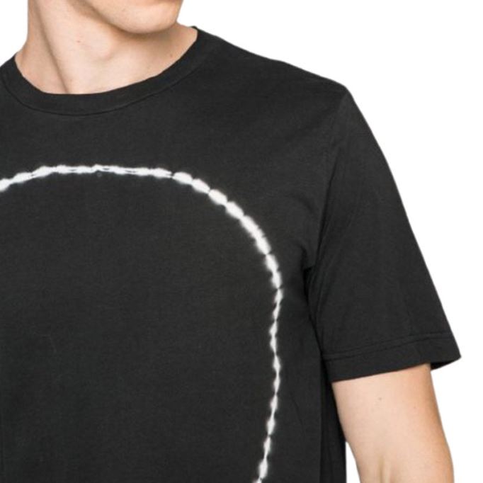 T Cereck メンズ Tシャツ クルーネック レギュラー フィット ソフト コットン サマーカジュアル ティー ディーゼル ブラック/レッド/ブルー