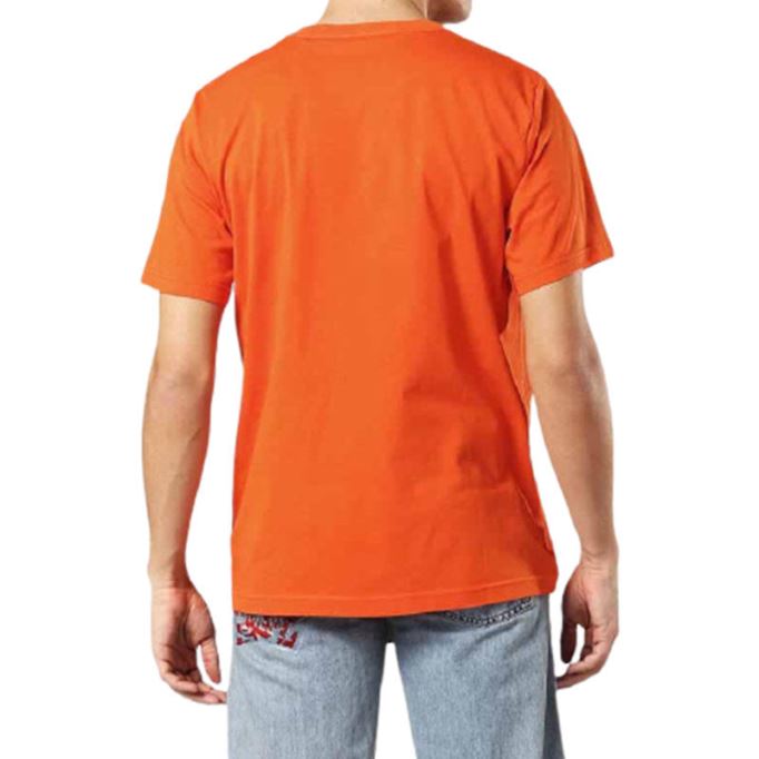 T Cereck メンズ Tシャツ クルーネック レギュラー フィット ソフト コットン サマーカジュアル ティー ディーゼル ブラック/レッド/ブルー