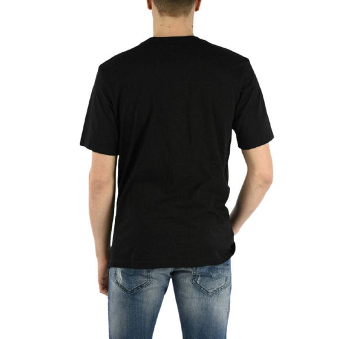 ディーゼル T ジャスト Sh メンズ Tシャツ クルーネック グラフィック プリント カジュアル サマー コットン ティー レッド/ブラック/ブルー