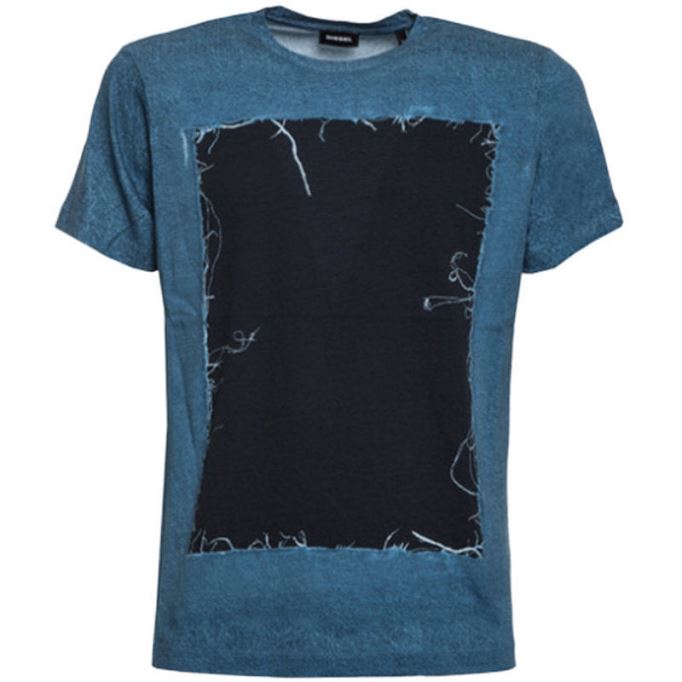 T Joe Mw メンズ Tシャツ 半袖 クルーネック カジュアル サマー コットン Tシャツ ディーゼル