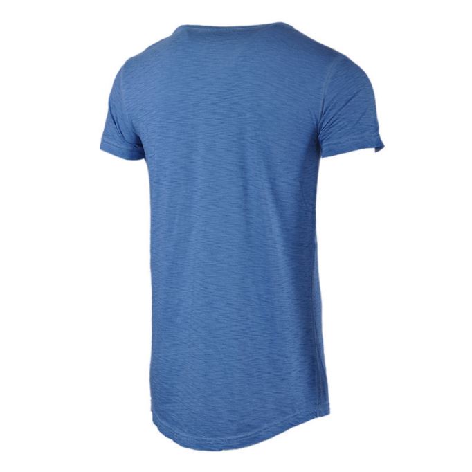 T 長めメンズ Tシャツ 半袖 クルーネック カジュアル サマー コットン Tシャツ ディーゼル