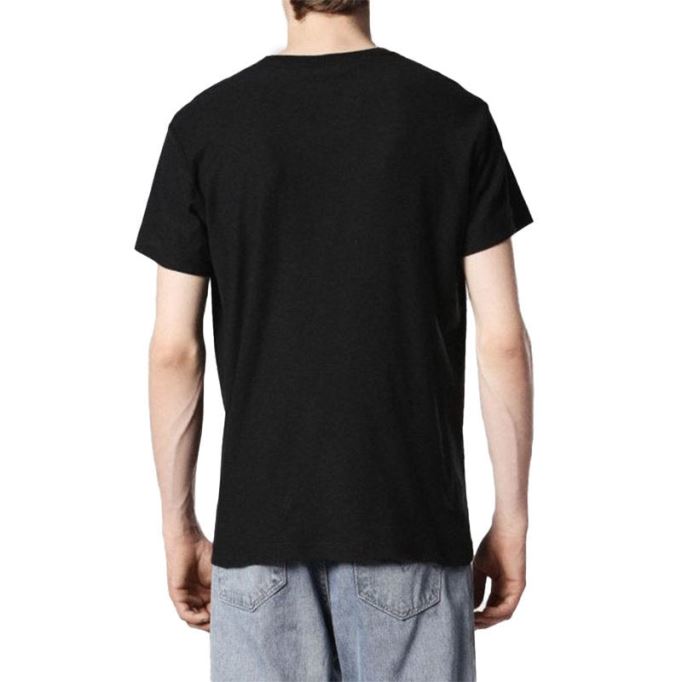 T Diego Qd メンズ Tシャツ 半袖 クルーネック カジュアル サマー コットン ティー ディーゼル ブラック/ホワイト/ネイビー