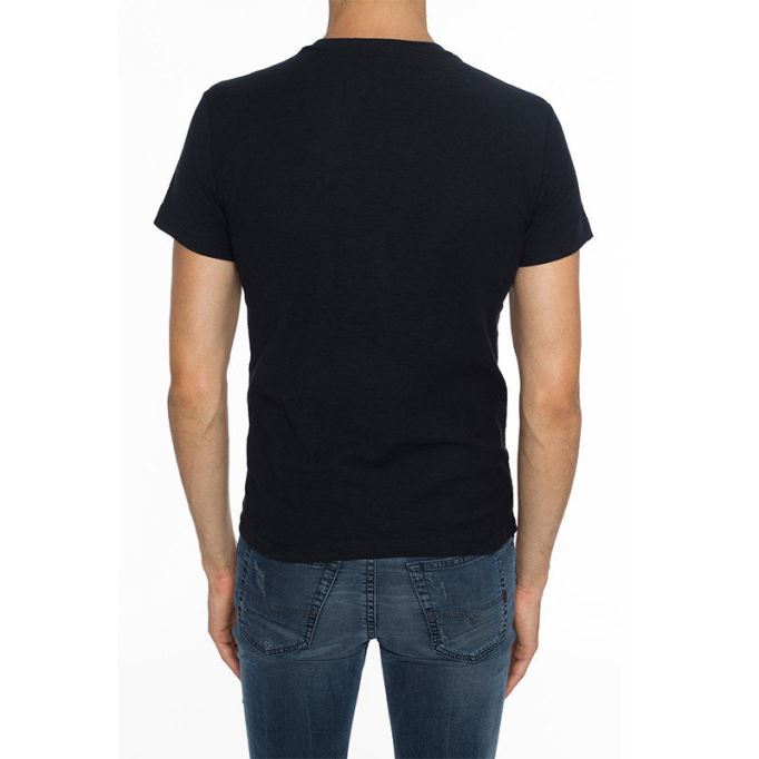 T Diego Qd メンズ Tシャツ 半袖 クルーネック カジュアル サマー コットン ティー ディーゼル ブラック/ホワイト/ネイビー