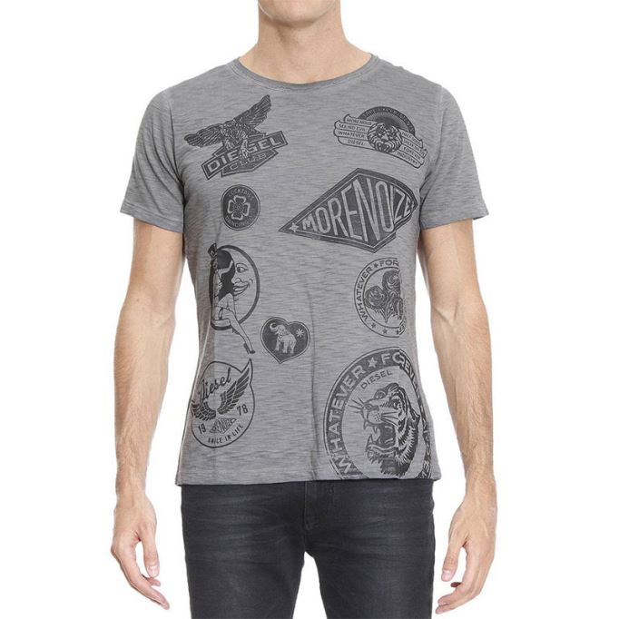 ディーゼル T ジョー Dc Gf メンズ Tシャツ 半袖クルーネックカジュアルコットンサマーティー