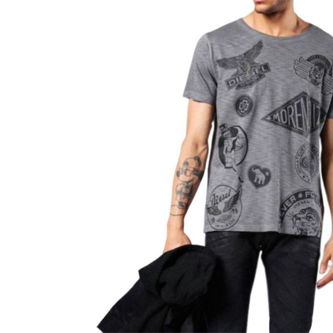 ディーゼル T ジョー Dc Gf メンズ Tシャツ 半袖クルーネックカジュアルコットンサマーティー