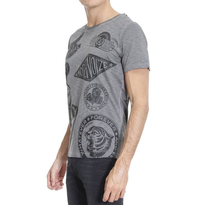 ディーゼル T ジョー Dc Gf メンズ Tシャツ 半袖クルーネックカジュアルコットンサマーティー