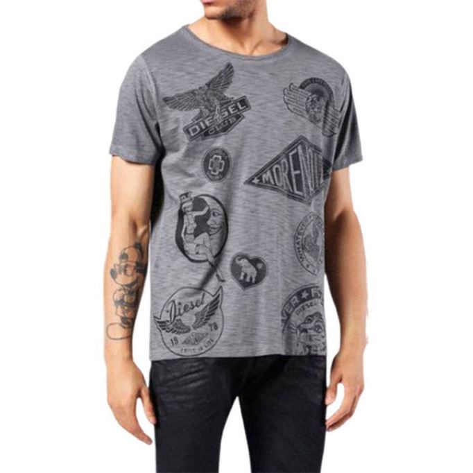 ディーゼル T ジョー Dc Gf メンズ Tシャツ 半袖クルーネックカジュアルコットンサマーティー