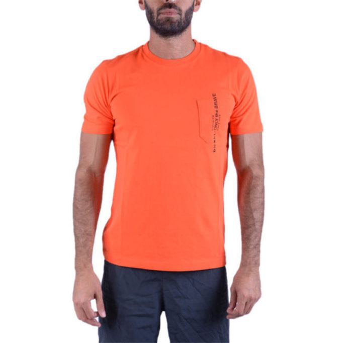 T ジャスト ポケット メンズ Tシャツ 半袖 クルーネック カジュアル ルーズフィット ディーゼル