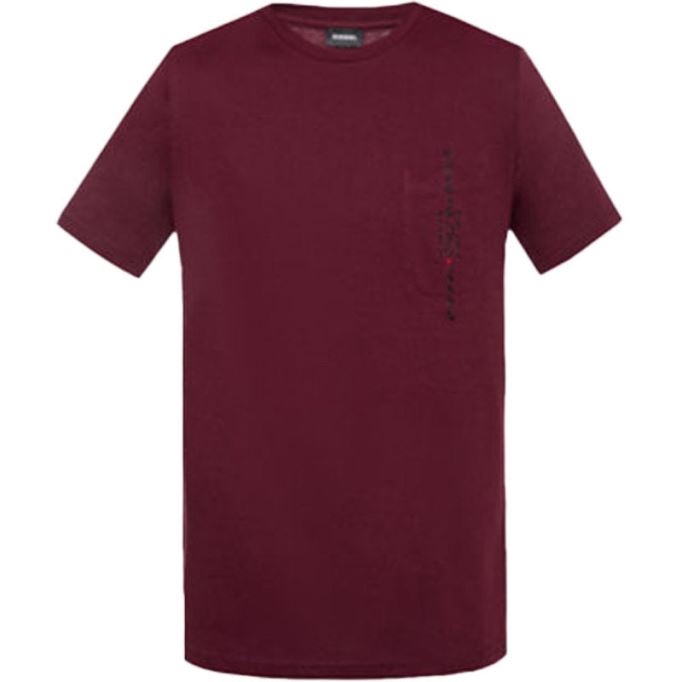 T ジャスト ポケット メンズ Tシャツ 半袖 クルーネック カジュアル ルーズフィット ディーゼル