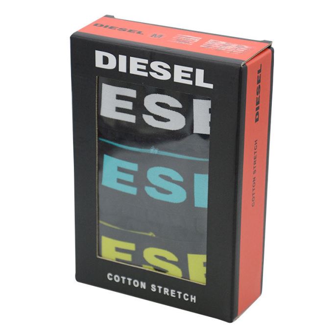 デニム メンズ ボクサー トランクス ショーツ 3パック レギュラー ソフト コットン ブラック 下着 ギフト