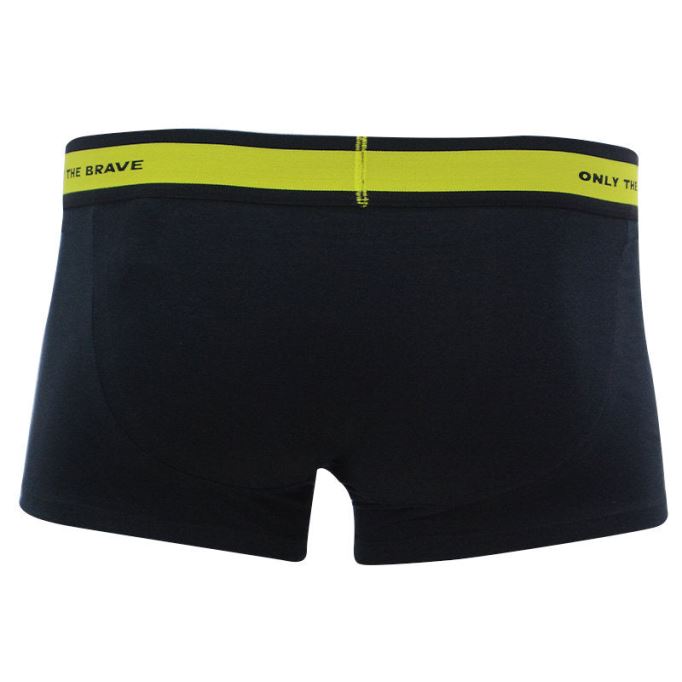 デニム メンズ ボクサー トランクス ショーツ 3パック レギュラー ソフト コットン ブラック 下着 ギフト