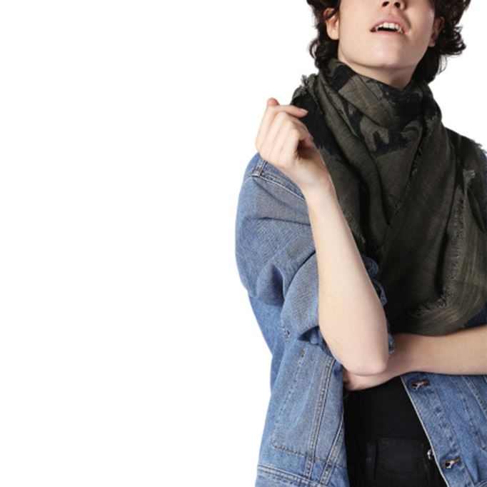 ディーゼル Swillot C 51f スカーフ メンズ スカーフ ユニセックス 冬 ショール ラップ メス スカーフ