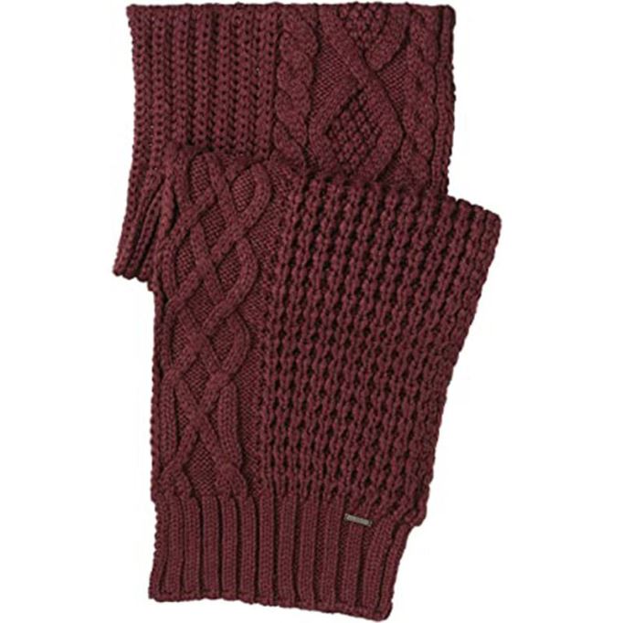 K Andro メンズ スカーフ 冬 ショール ラップ カジュアル レディース スカーフ マフラー ディーゼル ブラック/マルン