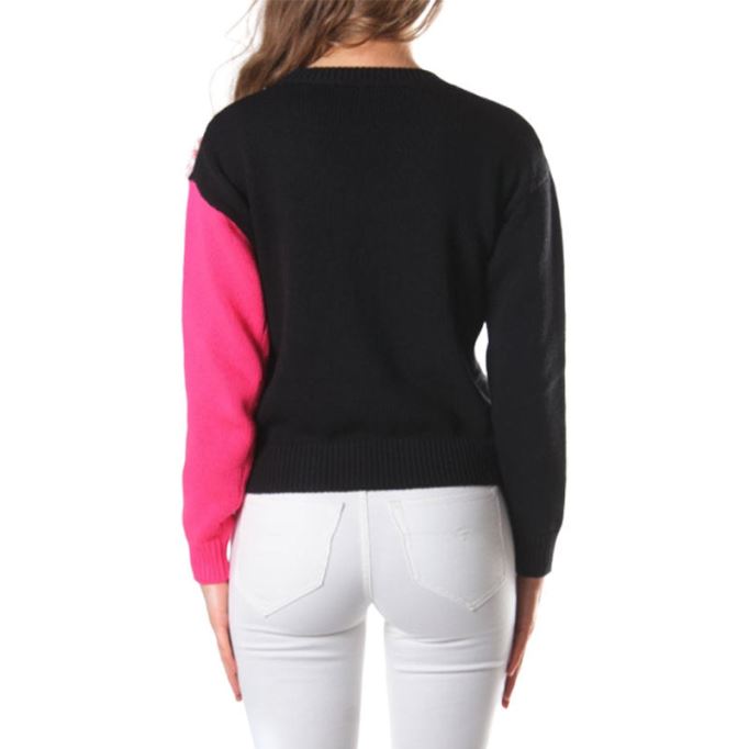 ディーゼル M フラミー A フラミンゴ 0hanu レディース スウェットシャツ クルーネック プルオーバー ニット ジャンパー