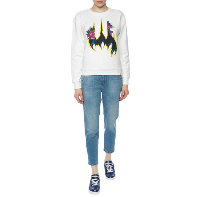 F フェルパ 0baps レディース トレーナー クルーネック レディース 冬 プルオーバー ジャンパー ディーゼル