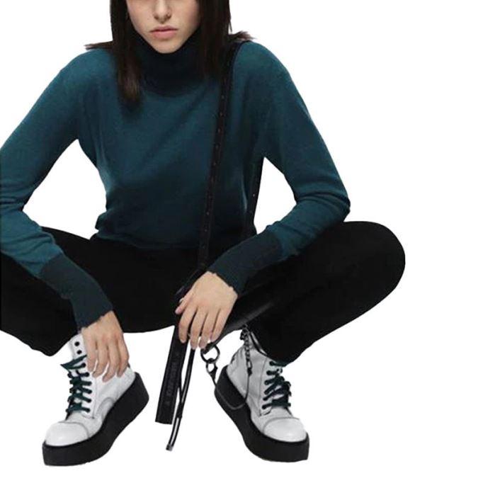 ディーゼルシャツ M ハクニー レディース スウェット ターネック カーディガン プルオーバー ジャンパー