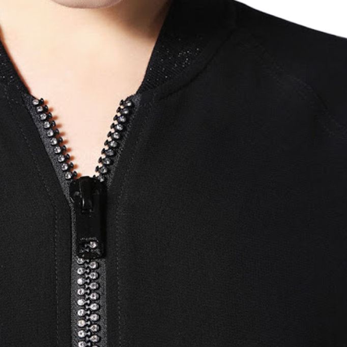 デ ブルース L デニム ボンバー ジャケット キルティング バーシティ 冬用 ブラック コート ディーゼル ジャケット